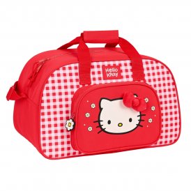 Sportstaske Hello Kitty Spring Rød (40 x 24 x 23 cm)