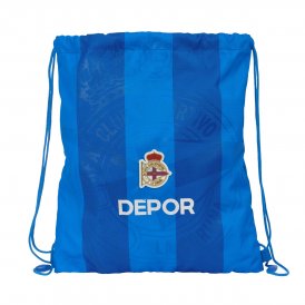 R. C. Deportivo de La Coruña Rygsæk med Snore R. C. Deportivo de La Coruña Blå 35 x 40 x 1 cm