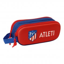 Atlético Madrid Dobbelt carry-all Atlético Madrid Rød 21 x 8 x 6 cm 3D