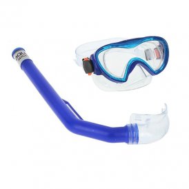 Snorkel beskyttelsesbriller og rør til børn Junior