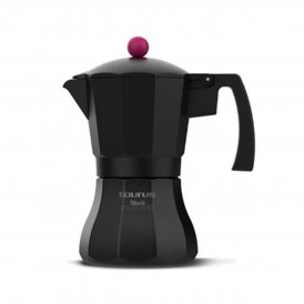 Taurus Italiensk Kaffekande Taurus KCP9006I 6T Sort Aluminium 6 Kopper
