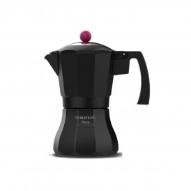 Taurus Italiensk Kaffekande Taurus KCP9003I 3T Sort Rustfrit stål Aluminium 3 Skodelice 9 Kopper