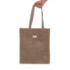 Håndtasker til damer Versa Corduroy Khaki 40 x 33 cm