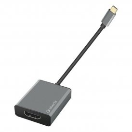 Silver Electronics USB C til HDMI-adapter sølv Electronics LOGAN 4K