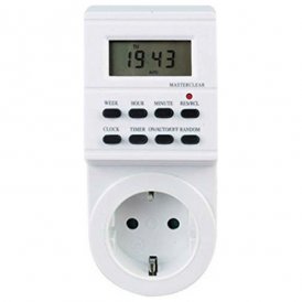 Digital timer Silver Electronics 49401 3600 W