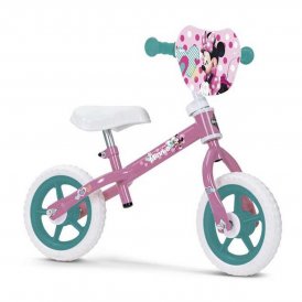 Minnie Mouse Børnecykel Minnie Mouse 10" Uden pedaler rosa