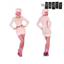 Kostume til voksne Th3 Party Pink dyr (2 Dele)