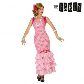 Kostume til voksne Pink Flamenco danser