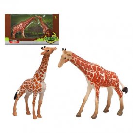 Sæt Vilde Dyr Giraf (2 pcs)