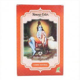 Semi-permanent Farve Henna Radhe Shyam 260230111 Kobber (100 g)
