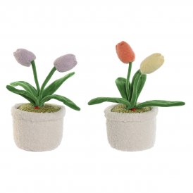 Home ESPRIT dørstop Home ESPRIT 14 x 14 x 30 cm (2 enheder)