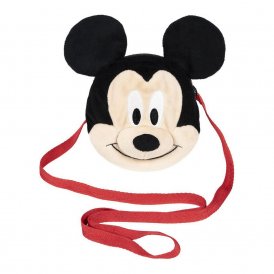 Skuldertaske 3D Mickey Mouse Sort