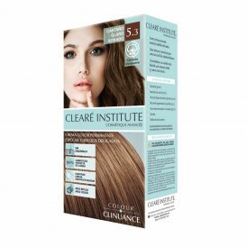 Clearé Institute Permanent hårfarve - creme Clearé Institute Colour Clinuance Nº 5.3-castaño claro guld