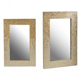 Spejl Sølv Spejl (2,5 x 91,5 x 61,5 cm)