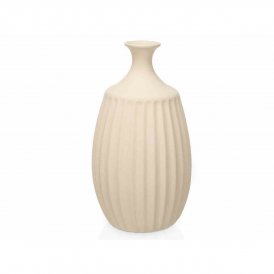 Vase Beige Keramik 27 x 48 x 27 cm