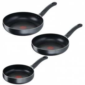 Stegepande Tefal EASY COOK 3UDS Hvid Aluminium Ø 24 cm Ø 20 cm Ø 26 cm 3 Dele (Refurbished D)