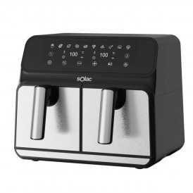 Solac Varmluftsfrituregryde Solac FA1520 Sort 1700 W 8 L