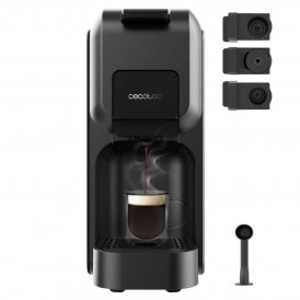 Cecotec Kapselkaffemaskine Cecotec FreeStyle Compact sort 1350 W 20 bar 800 ml