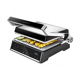Contact Grill Cecotec Rock'nGrill Smart 2000W Sort Rustfrit stål