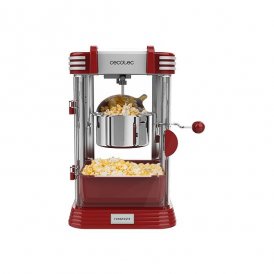 Popcornsmaskine Cecotec Fun&Taste P´Corn Classic 500 ml 300W Rød Sølvfarvet