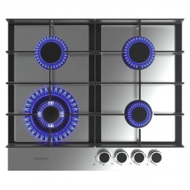 Cecotec Gasplade 4 brændere Bolero Squad G 4400F Inox 8000W rustfrit stål WOK