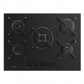 Cecotec gaskogeplade Bolero Squad G 5400S 5 blus 10400W Nano Glass sort støbejern