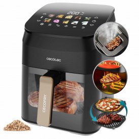 Cecotec Varmluftsfrituregryde Cecotec Smokin' 4500 1900 W Sort 4,5 L