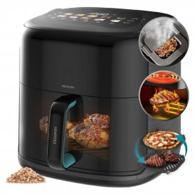 Cecotec Airfryer 8,5L Cecofry&Grill Smokin'Prime 8500 2300W grill ryger sort