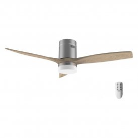 Cecotec Loftsventilator med lys Cecotec EnergySilence Aero 5600 Classic Steel 40 W Sølvfarvet
