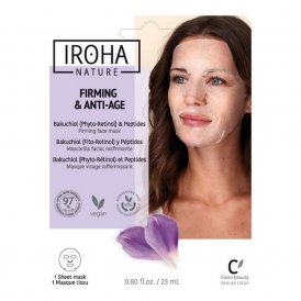 Iroha Sävyttävä kasvonaamio Firming Age 23 ml Vaaleanpunainen