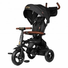 Klapvogn til baby Ocio Trends New Rito Star Deluxe Trehjulet Cykel Sort