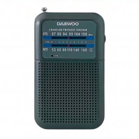Daewoo Transistorradio Daewoo DW1008GR Sort Retro