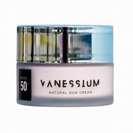 Solcreme til ansigtet Vanessium Natural Spf 50 SPF 50+ 50 ml