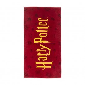 Strandhåndklæde Harry Potter Rød (70 x 140 cm)