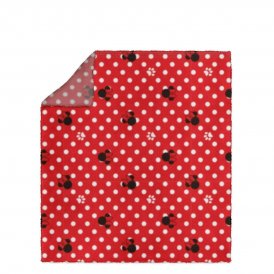 Tæppe til kæledyr Minnie Mouse Rød (100 x 0,5 x 70 cm)