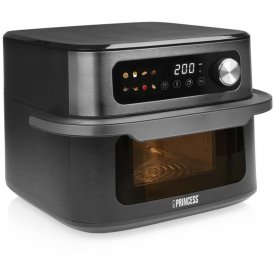 Princess Varmluftsfrituregryde Princess 182480 MAXI CRISP Sort 1800 W 10 L