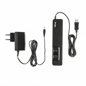 USB Hub Trust Oila Sort 3600 W
