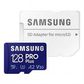 Mikro-SD-hukommelseskort med adapter Samsung MB-MD128KAEU 128 GB UHS-I 160 MB/s