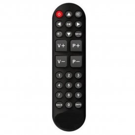Grundig Universal fjernbetjening Grundig W802 Sort