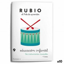 Early Childhood Education Notebook Rubio Nº9 A5 Spansk (10 enheter)