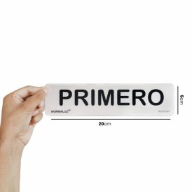Klæbende tegn PRIMERO (20 x 5 cm) (Refurbished A+)