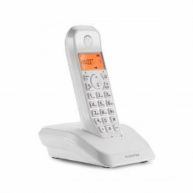 Motorola Trådlös Telefon S1201 Vit