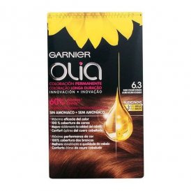Garnier Farve uden Ammoniak Garnier Olia Mørk Gylden Blond Nº 6.3-rubio oscuro guld Nº 6,3 Rubio Oscuro guld Lote (1 enheder)