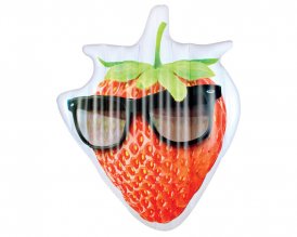 Luftmadras Strawberry (187 x 159 x 16 cm)