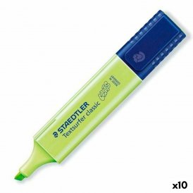 Staedtler Fluorescerende markør Staedtler Textsurfer Classic Pastel Grøn (10 enheder)
