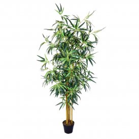 Dekorativ plante Cement Materiale Bambus 150 cm