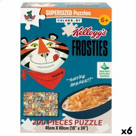 Colorbaby Puslespil Colorbaby Kellogg's Frosties 300 Dele 6 enheder 60 x 45 x 0,1 cm