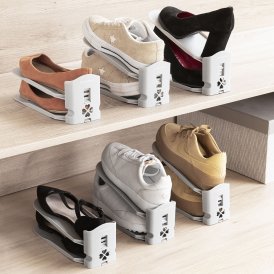 Justerbar Sko Organizer Sholzzer InnovaGoods 6 enheder