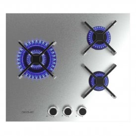 Cecotec Gasblus 3 Brændere Bolero Squad G 3400S 6200W Rustfrit Stål Wok Støbejern