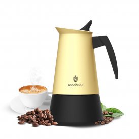 Cecotec Kaffemaskine Piccolina 900 beige 10 kopper rustfrit stål drypstop
